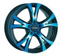 CARMANI 09 Compete light blue polish 7,5x17 ET45 5.00x120 Hub Bore 72.60 mm - Alu felgen