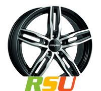 CARMANI CA 14 PAUL schwarz poliert 6.5Jx16 5x112 ET42
