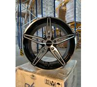 Carmani 15 Oskar Einzelstücke 8,5x18 Silber, Hypergun und black polish