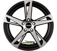 Alufelge CARMANI CA 16 ANTON Einteilig Black Polish (BP) 8.00 x 18 ET 39.00 5x112.00