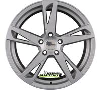 Carmani 16 Anton kristall silber 8x18 ET45 - LK5/108 ML63.4 Felge Alu