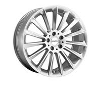 Carmani 17 Fritz 8,0x18 ET45 withe silver Alufelge