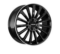 Carmani 17 Fritz 8,0x19 ET45 Black lip polish Alufelge