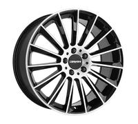 Carmani 17 Fritz 8,5x20 ET48 black polish Alufelge