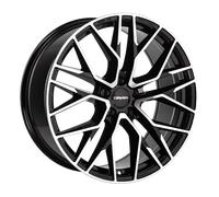 Alufelge CARMANI CA 20 LUDWIG Einteilig Black Polish (BP) 7.50 x 17 ET 35.00 5x112.00