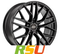 Carmani 20 Ludwig black matt 7.5x17" ET45 LK5 112 ML 66.6 Alufelgen 17 Zoll