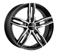 CARMANI CA 14 PAUL schwarz poliert 6.5Jx16 5x114.3 ET38