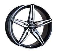 Carmani Felgen CA 15 Oskar 6,5Jx16 5x114,3 ET38 Schwarz poliert