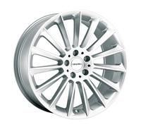 Carmani 17 Fritz 8,0x18 ET45 withe silver Alufelge