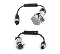 Carmedien Rückfahrkamera Anschluss Set Caravan cm-Rad Trailer Kabel Wohnwagen Anhänger Hänger Pferdeanhänger