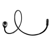 Carmedien Rückfahrkamera Adapterkabel 6-Pin Mini Stecker auf 4 Pin Schraubanschluss Adapter (RCA, Video, Audio) 12V-24V Stromanschluß Niedervolt