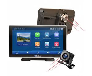 CarPlay 1070 Navi (7 Zoll) Wireless Smartphone Anbindung, Bluetooth, DVR- & Rückfahrkamera Setup