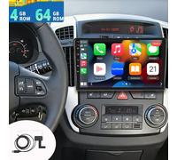 Carplay Android 15 4+64G Autoradio GPS Navi DAB+ WIFI Für Kia Ceed ED 2006-2009