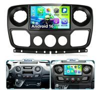 CarPlay Autoradio Für Opel Movano B Renault Master 3 mit GPS Navi Kamera 4+64G