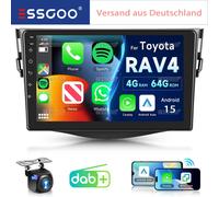Carplay Für TOYOTA RAV4 2007-2012 Android 15 Autoradio 4+64G GPS SWC Kamera DAB+