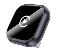 Carplay Wireless Adapter für Toyota Yaris Cross Hybrid 2002-2026, Plug Play Bluetooth 5.0 Latenzfrei Automatische Verbindung und stabil, D/Gray