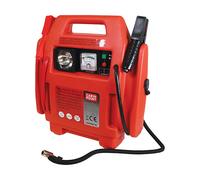 Carpoint Starthilfegerät 12V 17 Ah mit Kompressor Rot