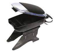 Armauflage Universal Chrom / Schwarz 30 x 13,5 x 27-32 cm