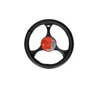 CARPOINT 2510047 Lenkradhülle schwarz Leder