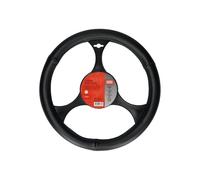 CARPOINT 2510047 Lenkradhülle schwarz Leder