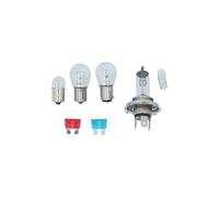Carpoint | 7-teiliges Ersatzlampen-Set H4 | E-Zeichen | Enthält 1 x H4-Scheinwerfer, 4 weitere Lampen & 2 Sicherungen | Kompakt für Notfälle