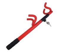 Carpoint Lenkradsperre Elefant Universell mit Schlüssel Rot