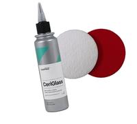 CarPro Glaspolitur Set - Glaspolitur + Viskose Polierpad Glasscheibe polieren