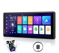 CARPURIDE Kabelloses CarPlay & Android Auto & Android 4+64 GB, Online- und Offline-GPS-Navigation, 9,3 Zoll Car Play-Bildschirm fürs Auto, G00GLE Play, Mirror Link, GPS-Antenne