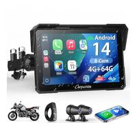 Carpuride W702 Plus 8 Kern Android Motorrad Carplay Bildschirm Dual Kameras