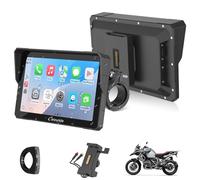 CARPURIDE W702S Pro Motorrad Carplay Bildschirm mit BM05 für Plug-and-Play