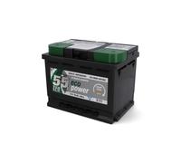 CARTEC Eco Power Batterie 55 EFB 55 Ah / 540 A / KFZ-Starterbatterie Start-Stopp