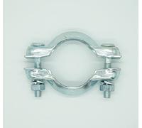Auspuffschelle Klemmstück Satz Rohrverbinder Ø 69 mm für Citroen Mercedes Fiat