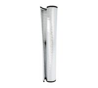 cartrend Frontscheibenabdeckung SUV/Van, Thermobeschichtet Silber