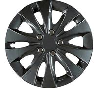 Cartrend 70289 Cartrend Radzierblenden Set Storm, 16 Zoll, Schwarz - 4-er Set