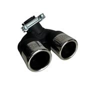 CARTUNER 451 Auspuffblende Doppelrohr Endrohr Blende Sportauspuff 2x60mm