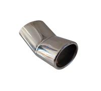 CARTUNER Auspuffblende für OPEL Corsa D 1,2 1,4 2006-2014 Endrohr Sportauspuff