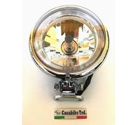 Casabike LED Scheinwerfer Mit H4 Lampe für Retro Roller Znen Alpha Motors Benzhou Firenze EasyCruiser Razory Benero Huatian Burnout Jack Fox Revival Torino Lexmoto Valencia