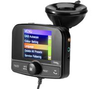 Casativo Einfach DAB+ über FM hören - 4in1 Kfz DAB Radio Empfänger mit Bluetooth 5.0, Freisprechanlage & FM Transmitter - Kristallklarer Digital-Sound im Auto