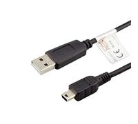 caseroxx USB-Kabel, Datenkabel für Garmin Drive 51 LMT-S, USB-Kabel als Ladekabel oder zur Datenübertragung in schwarz
