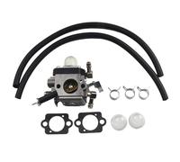 CashMuch Vergaser für Wacker BS50-2, BS50-2I, BS60-2I, BS70-2I, Ersatz für Walbro HDA 242 und HDA 252 Vergaser, inklusive Primerpumpe und Kraftstoffleitungssatz