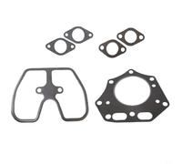 CashMuch Zylinderkopfdichtungssatz 11004-7025+11061-0899 für Kawasaki FX751V FX801V FX850V Motoren Ventildeckel Auspuffkrümmer Dichtungen Set Ersatzteile für Rasenmäher Reparatur an