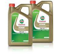 Motorenöl EDGE LL IV 0W-20 [2x 5 L] von Castrol (SET15B1B310L) Öl Schmierung Motorenöl
