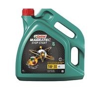 Castrol 15CA43 Magnatec Stop-Start 5W-30 A5 Motoröl, 4 Liter