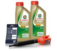 CASTROL 2x 1 L EDGE 5W-30 LL MOTORÖL FÜR ACEA C3 API SQ BMW MB OPEL VW RENAULT #