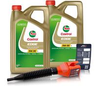 CASTROL 2x 5 L EDGE 5W-30 LL MOTORÖL FÜR ACEA C3 API SQ BMW MB OPEL VW RENAULT #