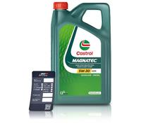 Castrol 5 L Magnatec 5W-30 A3/B4 + Ölwechsel-Anhänger [Hersteller-Nr. 15F8BB]