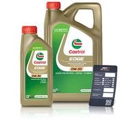 Castrol 6 L EDGE 0W-30 + Ölwechsel-Anhänger [Hersteller-Nr. 15F642]