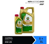 Castrol Edge 0W-20 LL IV 5 Liter