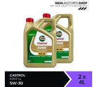 Castrol Edge 5W-30 LL BMW MB 229.31 Opel RN0700 VW Motoröl 2x4 Liter = 8 Liter