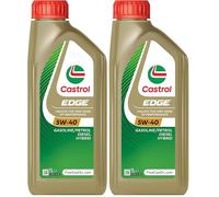 Castrol EDGE 5W-40 Motoröl, 1L (Packung mit 2)